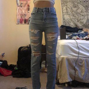 Curvy Highest Waist American Eagle Jeggings